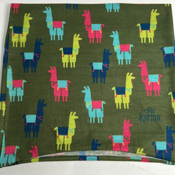 Karma Accessories - Karma Wide Llamas Headband - #1039